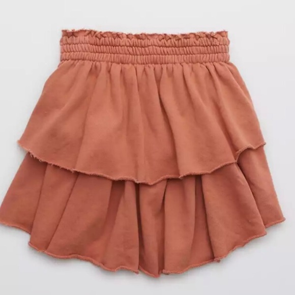 aerie ruffle mini skirt - Picture 3 of 10